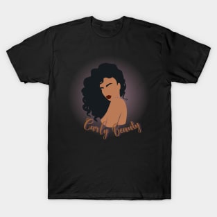 curly beauty T-Shirt